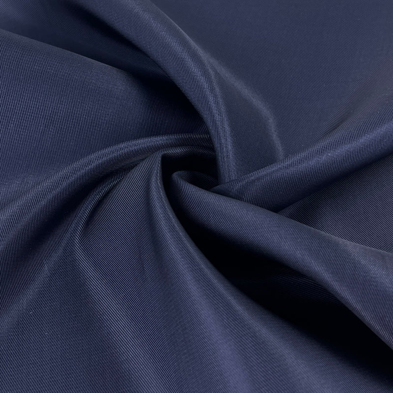 Acetate Twill Woven Lining - Midnight | SKU 1058A #U170