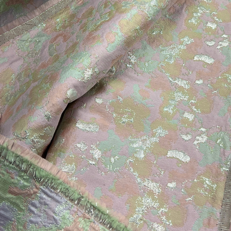 Lavender & Mint Lurex Jacquard Upholstery - Project Ready Pieces