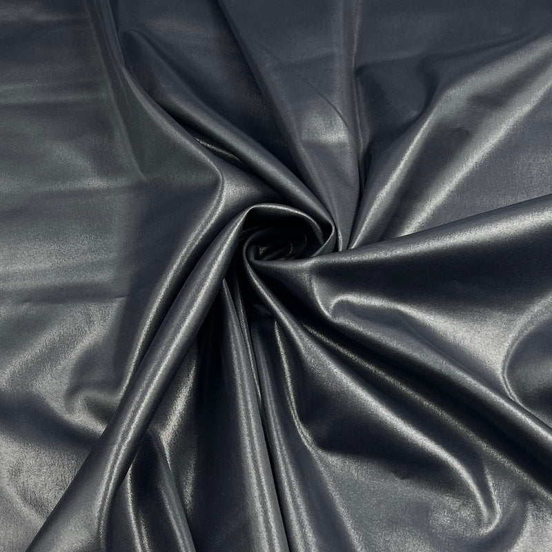 Charcoal Ultra-Gloss Satin - 6oz, Poly/Lycra, 50" Wide - S801-12