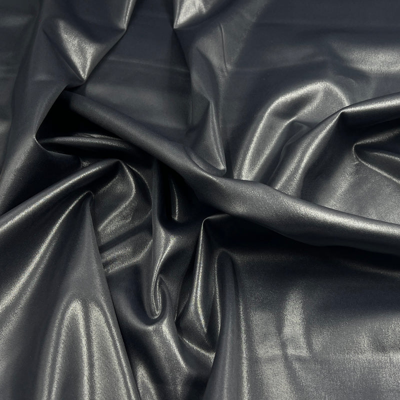 Charcoal Ultra-Gloss Satin - 6oz, Poly/Lycra, 50" Wide - S801-12