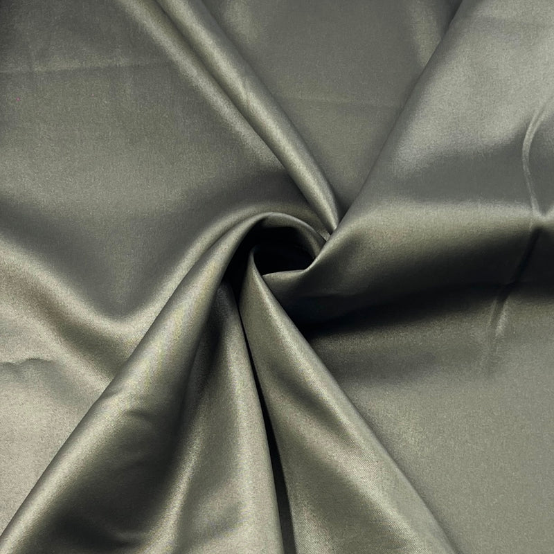 Sage Glossy Stretch Satin - 5.75oz, Poly/Lycra, 53" Wide - S801-4