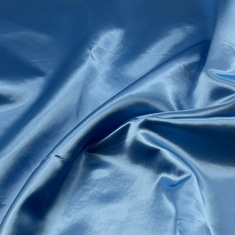 Sky Blue Satin - 4.75oz, Polyester, 45" Wide - S801-1