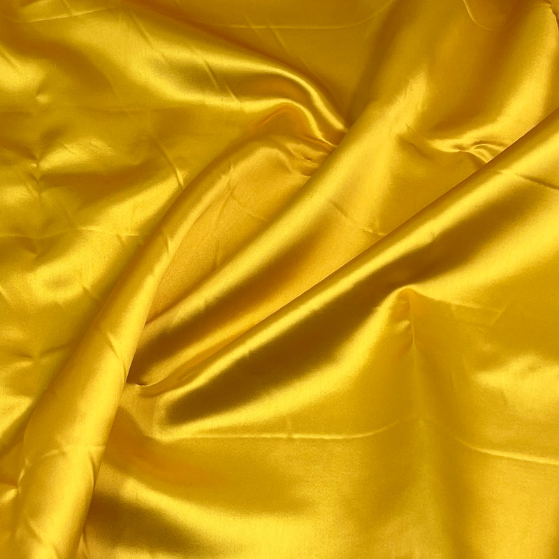 Canary Yellow Satin - 4.25oz, Polyester, 45" Wide - S801-13