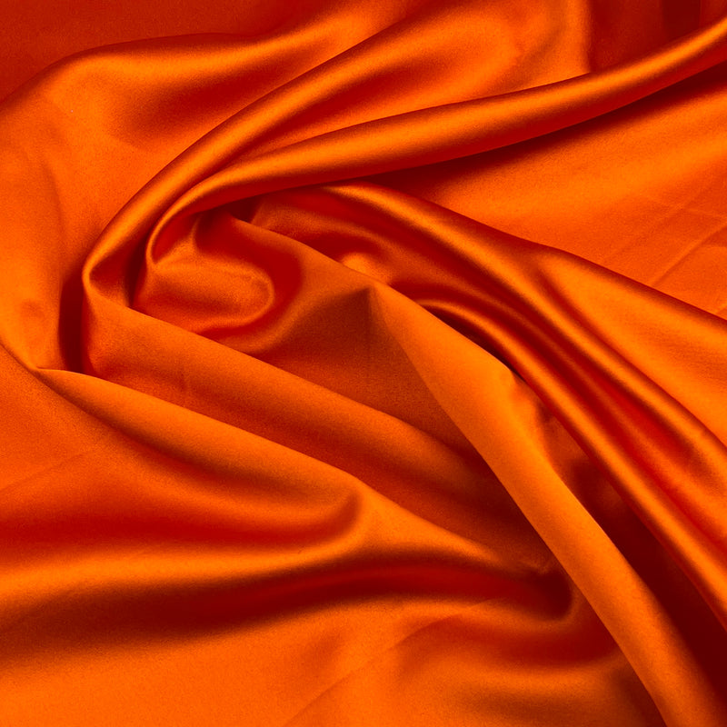 Orange Satin - 3.75oz, Polyester, 61" Wide - S801-11