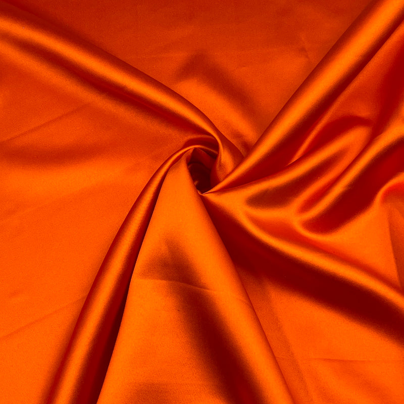 Orange Satin - 3.75oz, Polyester, 61" Wide - S801-11