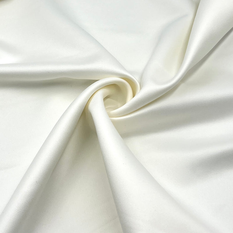 Off White Matte Satin - 6oz, Polyester, 60" Wide - S801-9