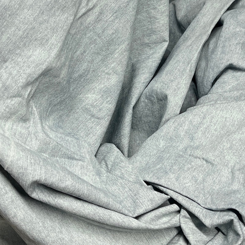 Blue Ozone Washed Denim - Waterless Washed Denim