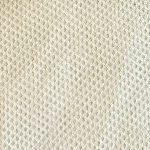 White #S/113 Fine 1/16" Hole Fishnet Knit Fabric - SKU 4513