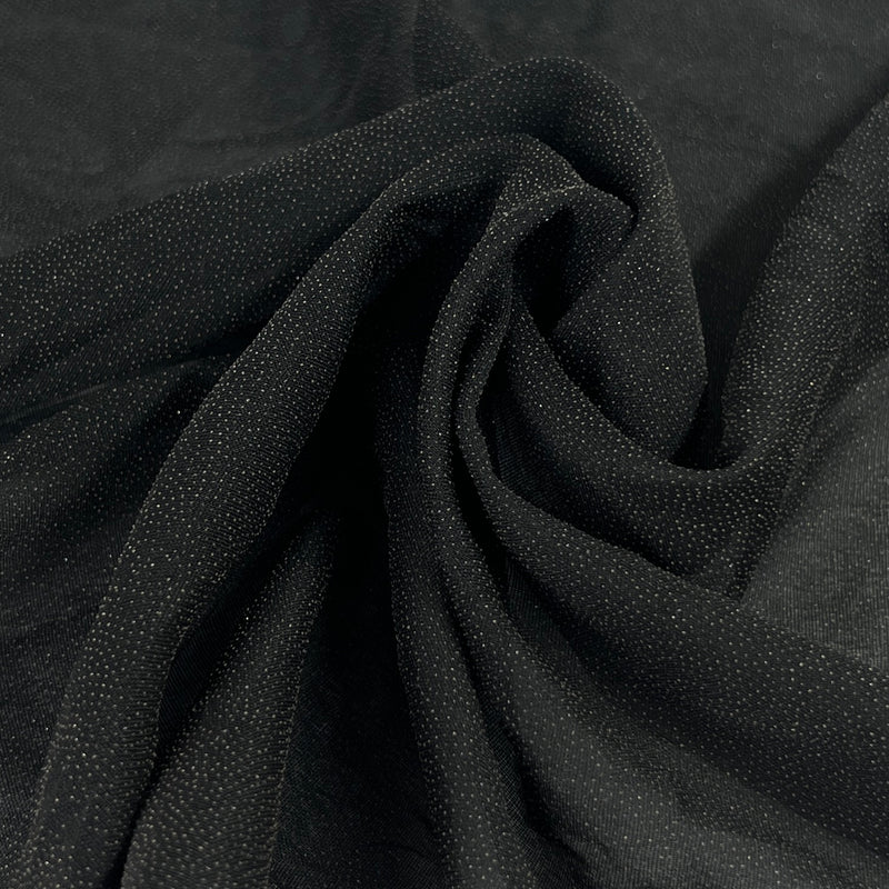 Sheer Polyester Woven Fusible Lining - Black | 7961 #S211