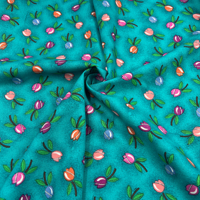 Tulips by Becky Christian for Robert Kaufman | 100% Cotton Quilting Fabric