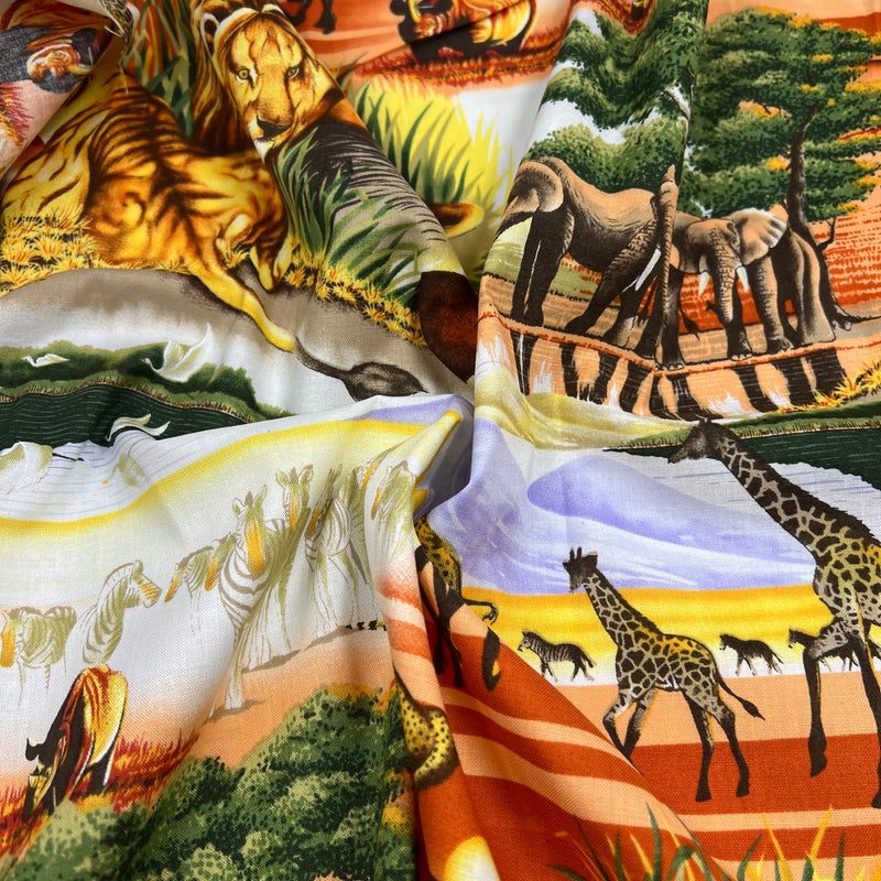 Wild Kingdom by Alexander Henry Fabrics | 100% Cotton Quilting Fabric