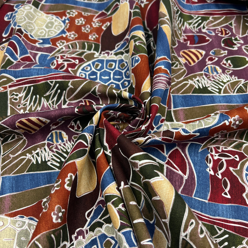 A Too Can Fish by Alexander Henry Fabrics | 100% Cotton Quilting Fabric