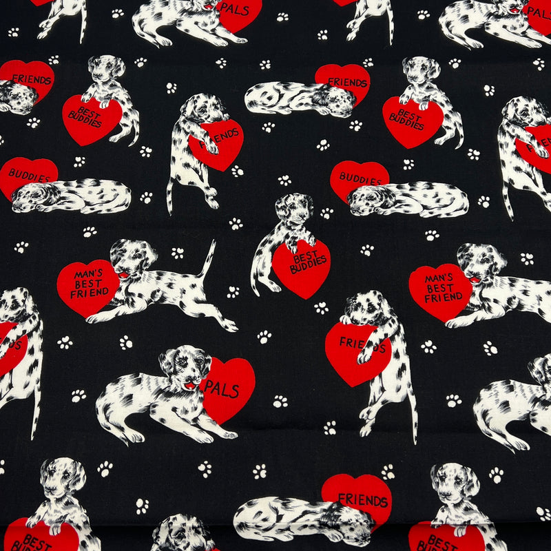 Friends, Pals & Best Buddies by Hi Fashion Fabrics | 100% Cotton Quilting Fabric