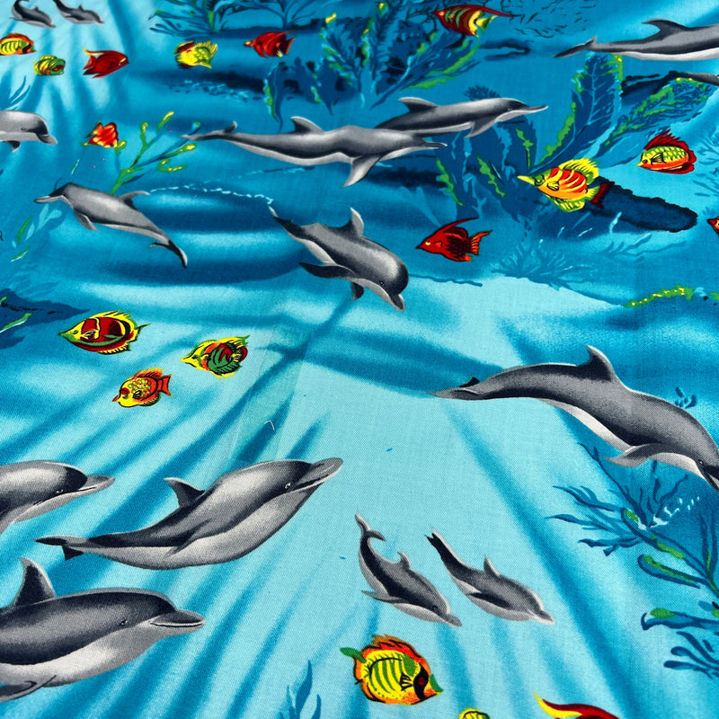 In Paradise - Tropical Fish by Hoffman International Fabrics | 100% Cotton Quilting Fabric