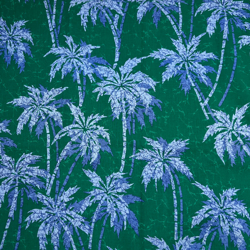 Palm Trees by Tropical Trading | 100% Cotton Quilting Batik Fabric