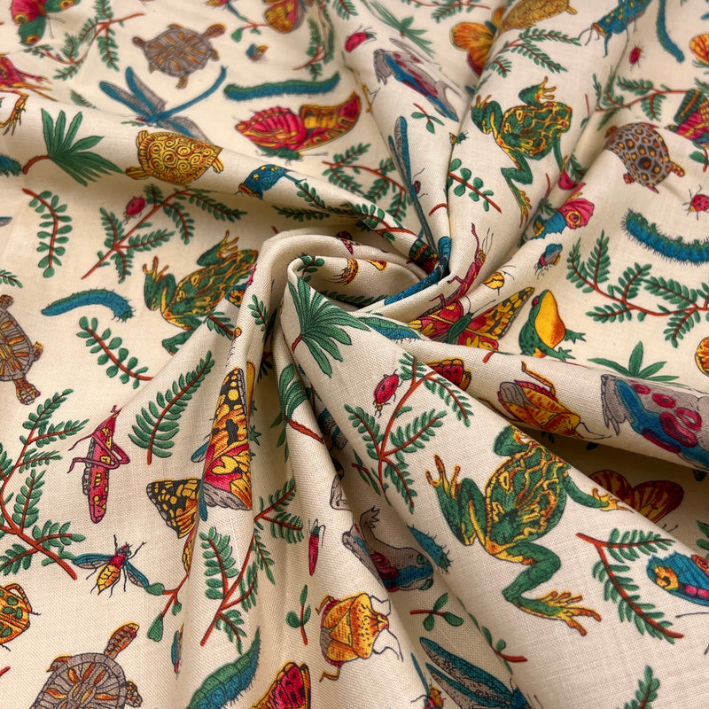 Jungle Madness - Butterflies by Hoffman International Fabrics | 100% Cotton Quilting Fabric