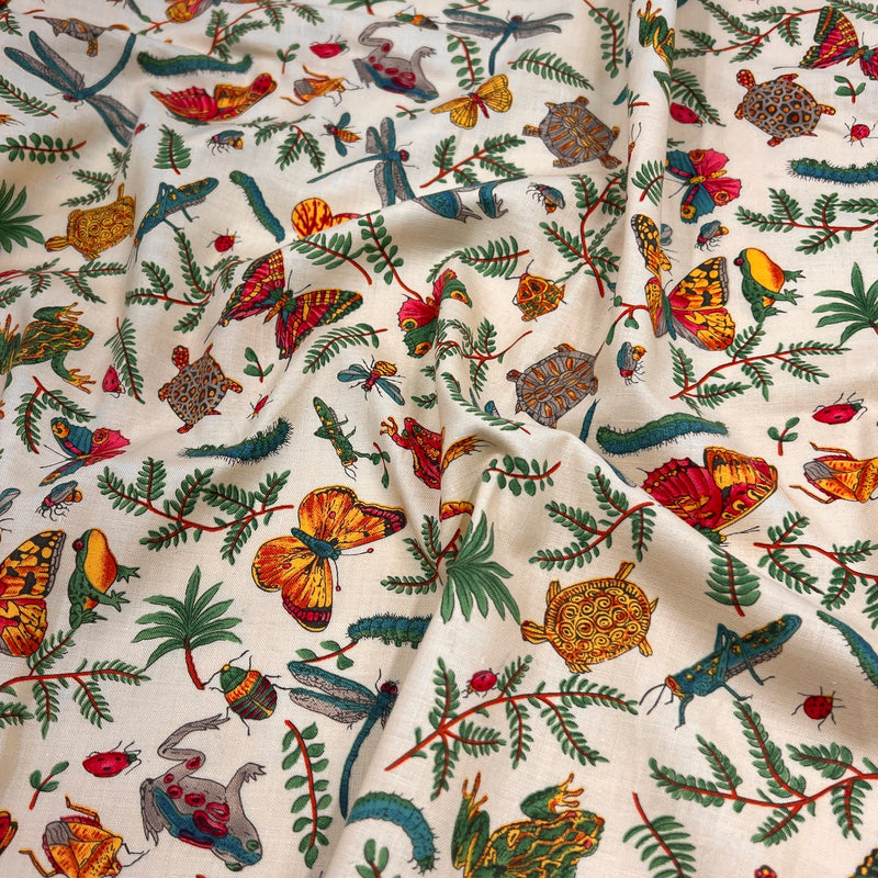 Jungle Madness - Butterflies by Hoffman International Fabrics | 100% Cotton Quilting Fabric