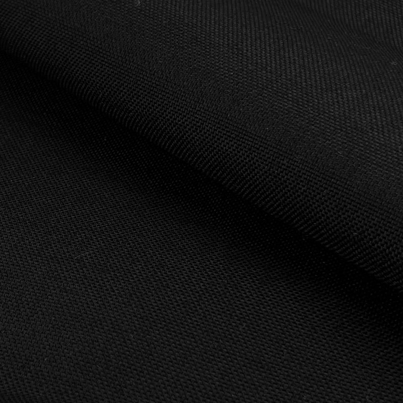 Backed 1000 Denier Waterproof Tarpauline Canvas - Black | SKU 7745A #S77