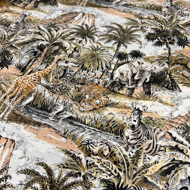 Jungle by Hi Fashion Fabrics Inc. | 100% Cotton Quilting Fabric