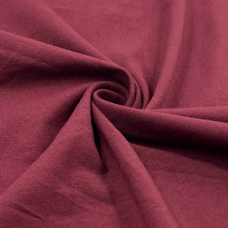 Cotton/Spandex Jersey 12 Ounce/240 Gram - Burgundy | SKU 6857