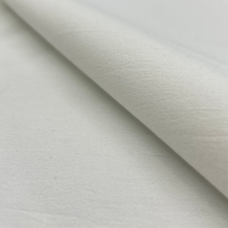 Stretch Oxford Suiting in White - Made in America | SKU 7850 #U57