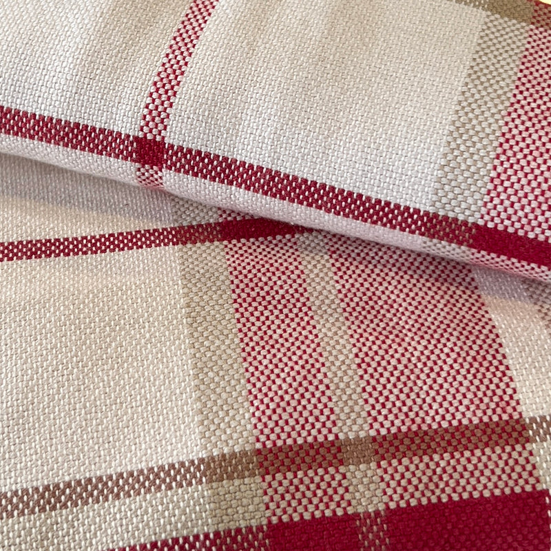 Home Décor Cuts - Red Plaid | REMNANTS