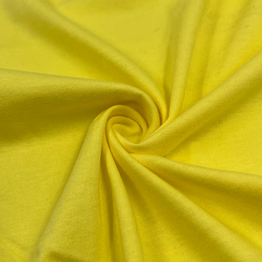Lightweight 130GSM 100% Cotton Jersey - Yellow | SKU 8045 #S/S