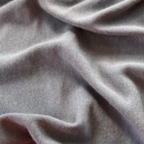 Steel Grey #S4 Fire Retardant Made in America Jersey Knit Fabric - SKU 7007J