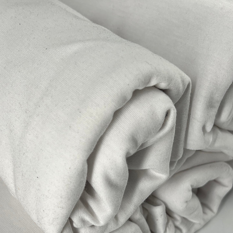 White Lightweight Jersey | REMNANTS