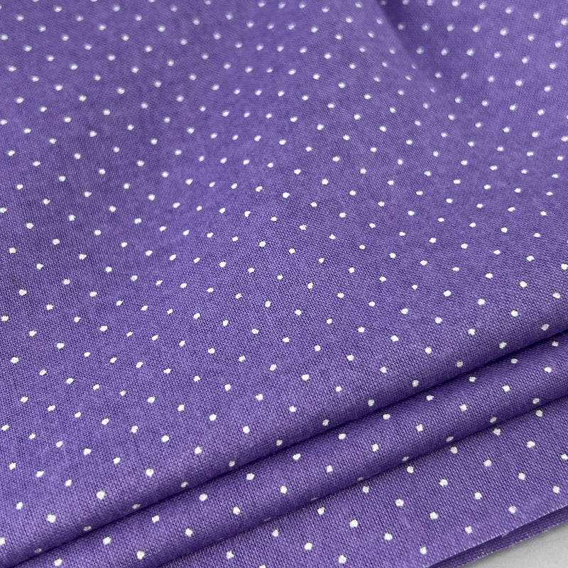 Pin Dot Cotton Shirting / Quilting Cotton | 72" REMNANTS