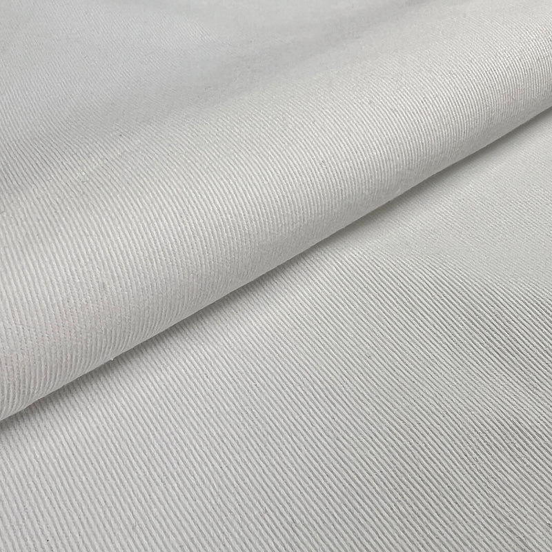 Lightweight Cotton Twill 5 Ounce - White | SKU 7863 #U1