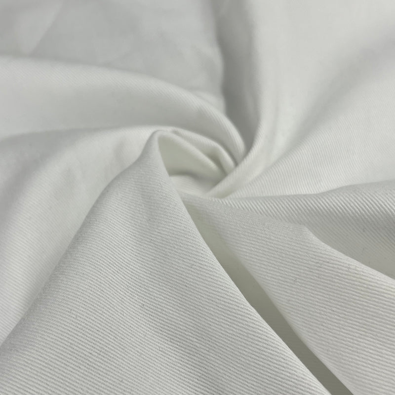 Lightweight Cotton Twill 5 Ounce - White | SKU 7863 #U1