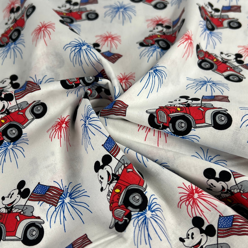 Disney Cotton Prints - Patriotic Mickey | SKU 7900