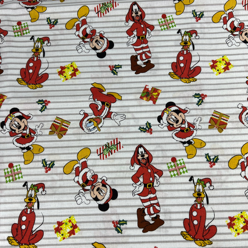 Disney Cotton Prints - Mouse House Christmas | 72" REMNANT