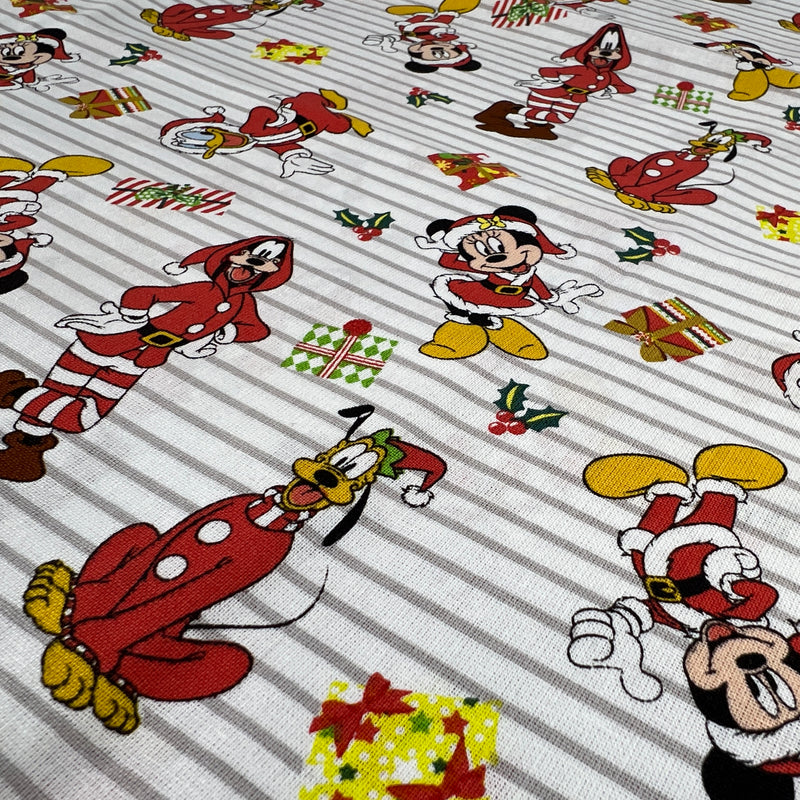 Disney Cotton Prints - Mouse House Christmas | 72" REMNANT