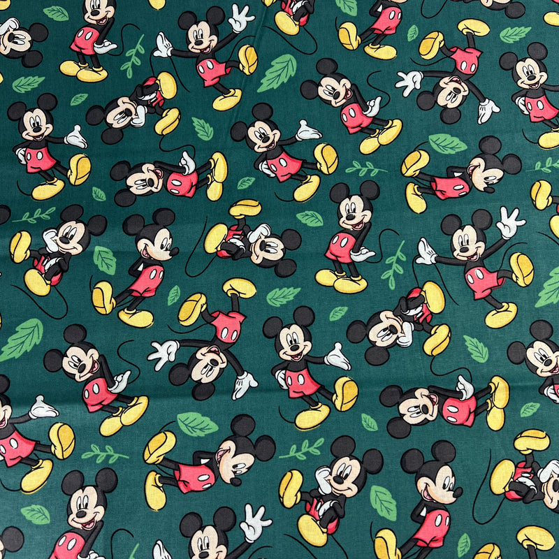 Disney Cotton Prints - Faces of Mickey | 10-Yard Lot