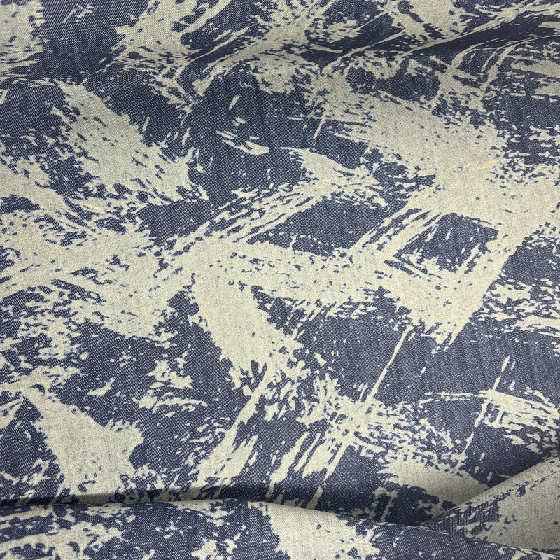 Streaked Fade - Custom Laser Etched Stretch Denim - 10 Ounce Indigo | SKU 7913