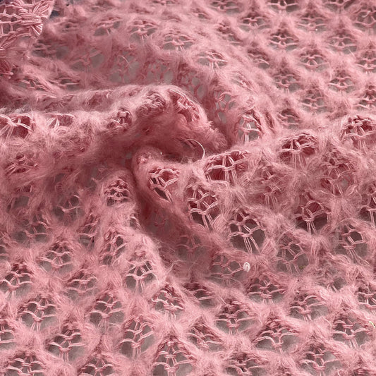 Pink | Diamond Sweater Knit - SKU 7505C #S125