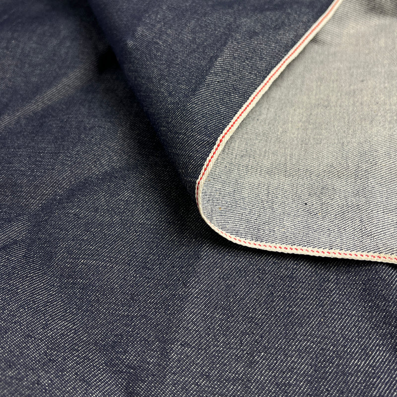 Indigo Selvedge Denim - 100% Cotton, 32" Wide - SKU 8125