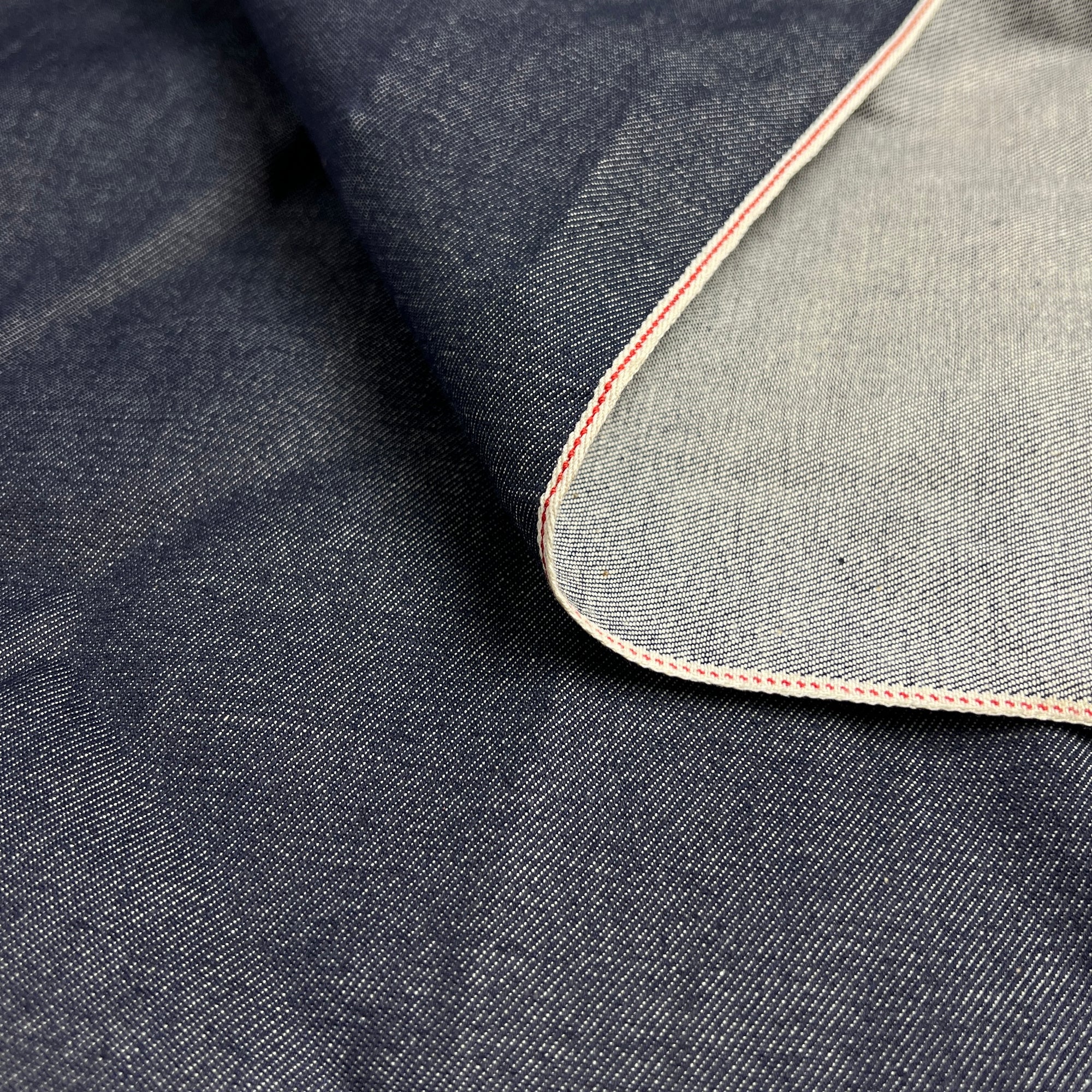 Indigo Selvedge Denim - 100% Cotton, 32" Wide - SKU 8125