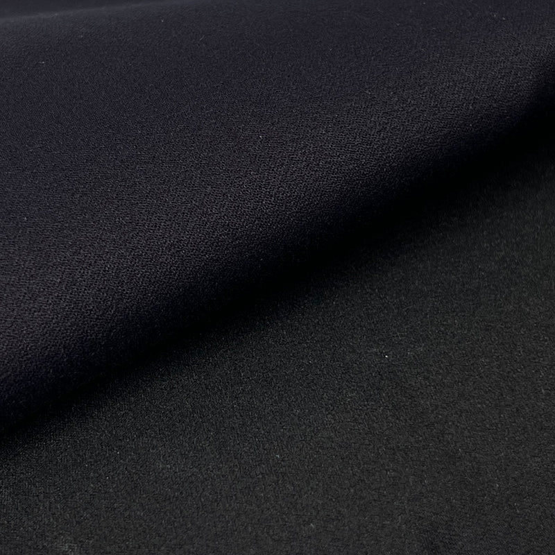 Italian Ultra Stretch Cotton/Spandex Twill - Midnight | SKU 7981 #S82