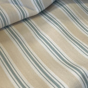 Ivory & Turquoise Nautical Stripe | Home Décor Cuts