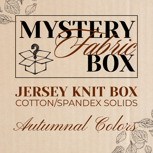 Jersey Cotton/Spandex Solids - Autumnal Colors | Limited Edition 9 and 10-Yard Mystery Box