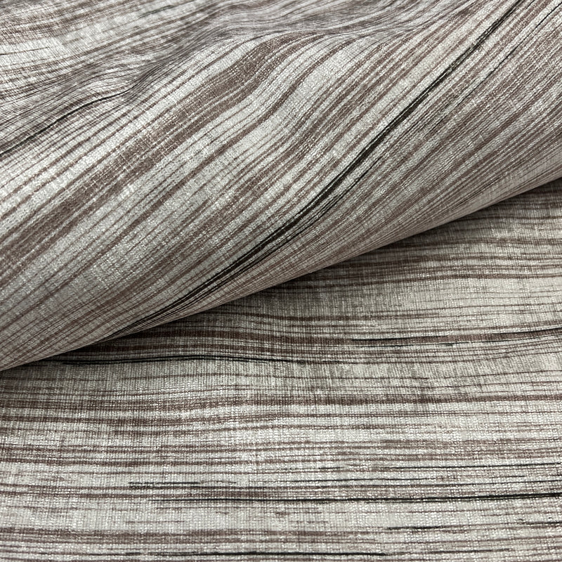 Khaki & Ivory Stripes - Chenille Upholstery | Home Décor Cuts