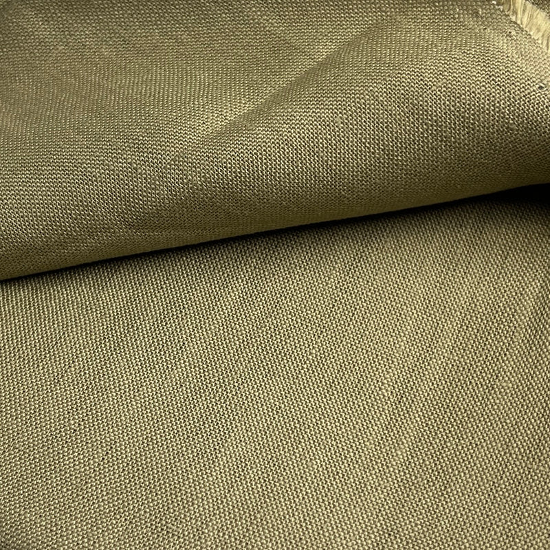 Khaki Linen-Like Weave -120" Maker's Cut - House & Home Bundles