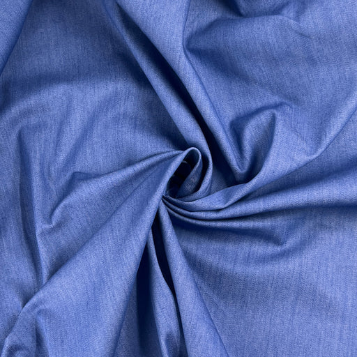Light Indigo High-Stretch Denim - Approx. 6oz, 60" Wide