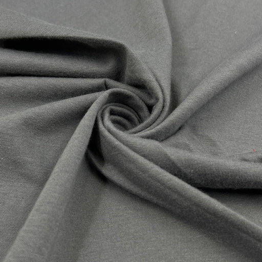 Lightweight 130GSM 100% Cotton Jersey - Steel Grey | SKU 8045 #S/S