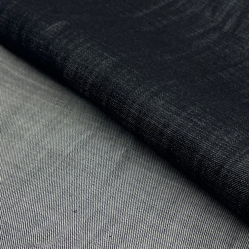 Lightweight Cotton/Polyester Denim - 8 Ounce Black | SKU 7994 #S811