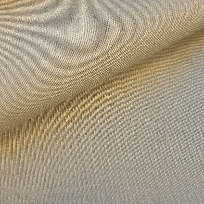 Lightweight Polyester/Cotton Poplin - Khaki | REMNANT