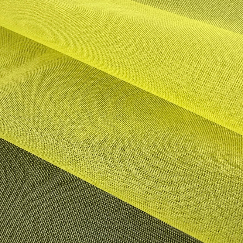 Lightweight Sheer Tricot Mesh - Yellow | 7933 #U19